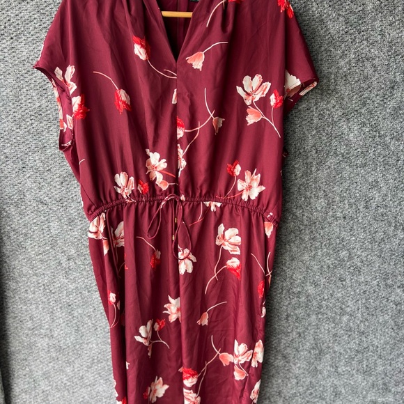 Ralph Lauren Deep Red Dress - Picture 2 of 6